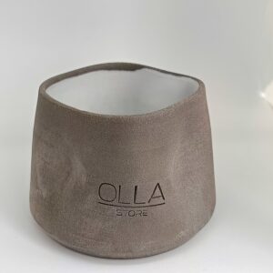 Kulpsuz Kahverengi Seramik Mug - Görsel 2