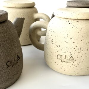 Sarı Seramik Demlik - Görsel 3