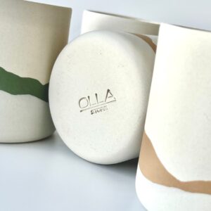 Seramik Mug Kahvernegi Dalga Desenli - Görsel 2