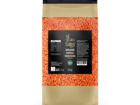 Organik Kırmızı Mercimek 1 kg