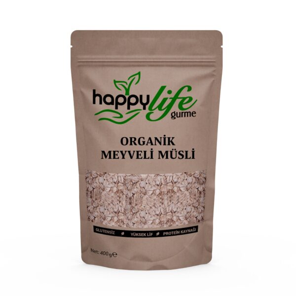 Organik Meyveli Müsli 400 gr